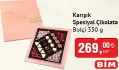BOLÇİ KARIŞIK SPESİYAL ÇİKOLATA 350 G - BAYRAM ŞEKERİ/ÇİKOLATASI